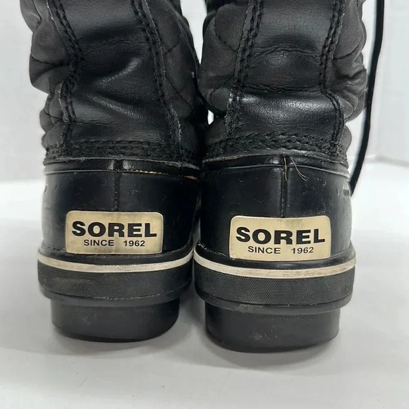 Sorel Tofino II Snow Winter Boots Boot Luxe Waterproof Lace Up Black Gold 6.5 - Picture 5 of 9